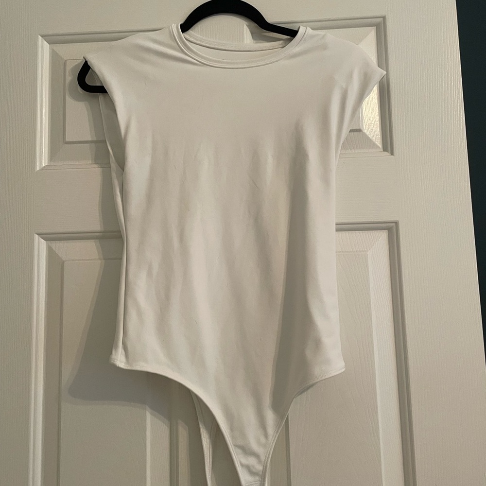 Abercrombie shoulder pad bodysuit